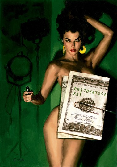 Money Shot by Glen Orbik - Limited Edition on Paper
